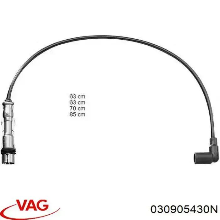 Compre 030905430N VAG Fios de alta voltagem, kit