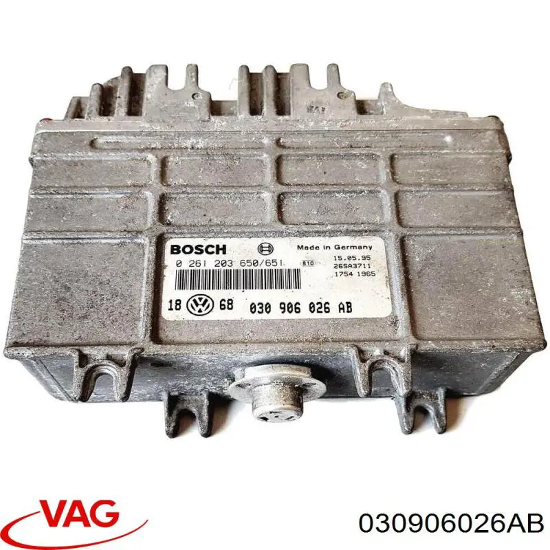 030997026X VAG Módulo de direção (Centralina eletrônica) de motor