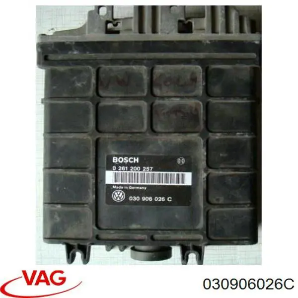 030906026C VAG Módulo de direção (Centralina eletrônica) de motor