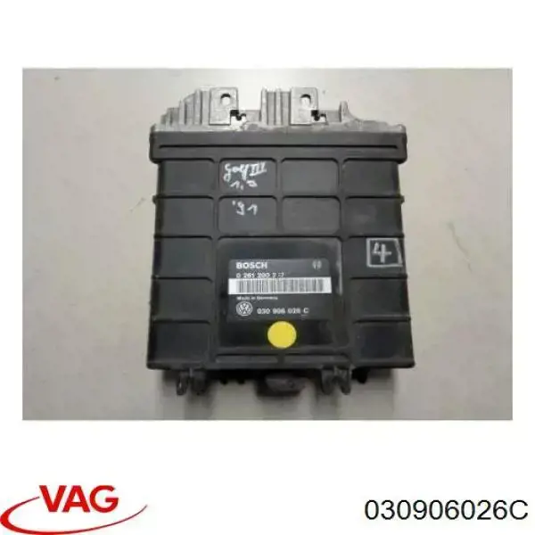 Módulo de direção (Centralina eletrônica) de motor VAG 030906026C preço, a partir de 74,62 USD