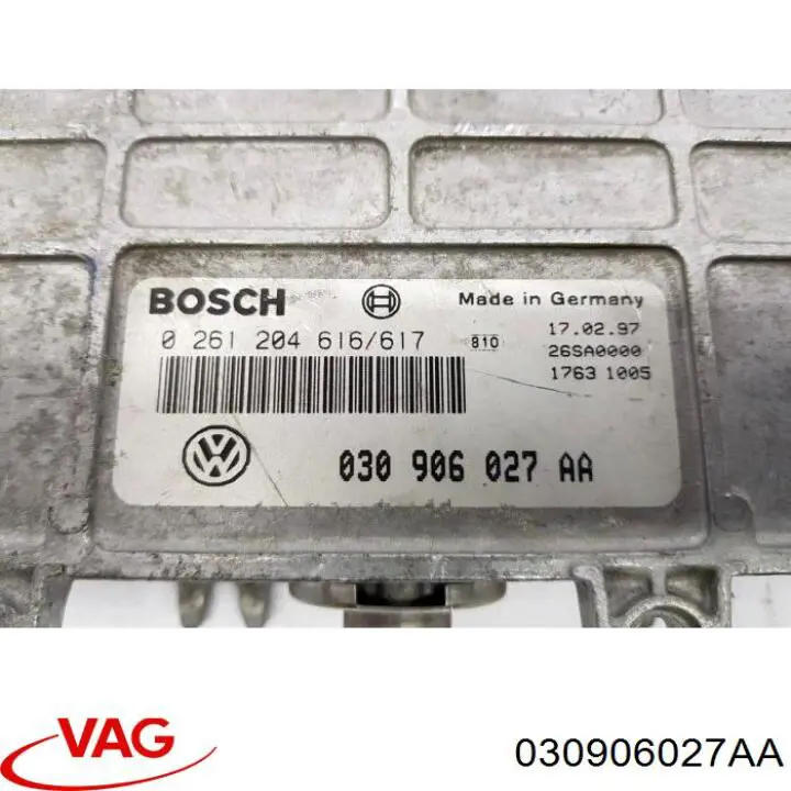 Módulo de direção (Centralina eletrônica) de motor VAG 030906027AA preço, a partir de 46,05 USD