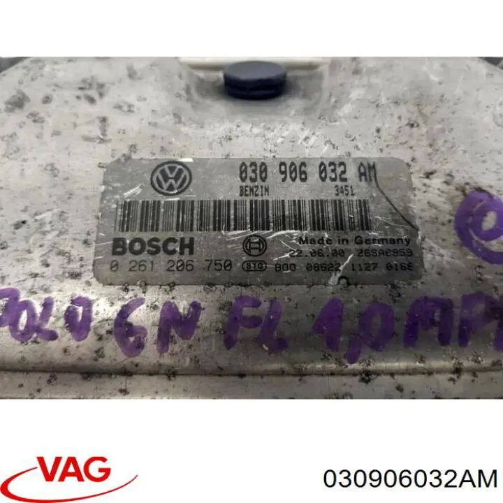 Módulo de direção (Centralina eletrônica) de motor VAG 030997032HX preço, a partir de 160,84 USD