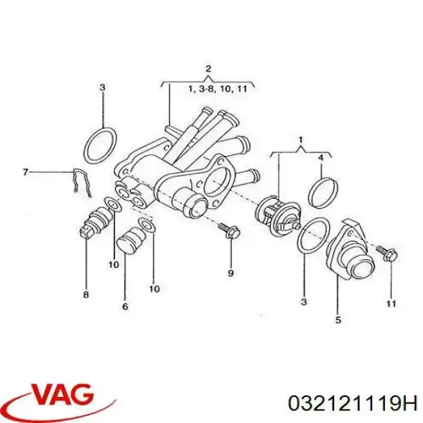 032121119H VAG Vedante de termostato
