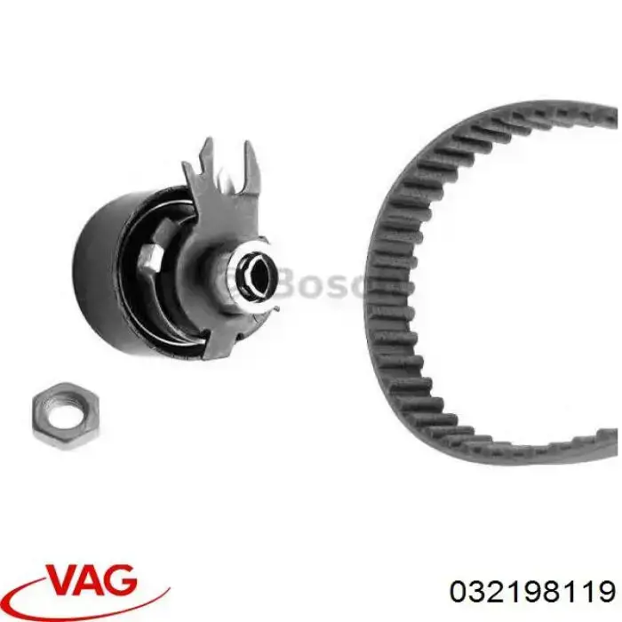 Compre 032198119 VAG Correia do mecanismo de distribuição de gás, kit