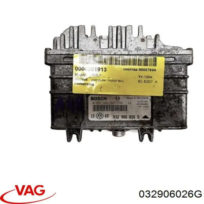 032906026G VAG Módulo de direção (Centralina eletrônica) de motor