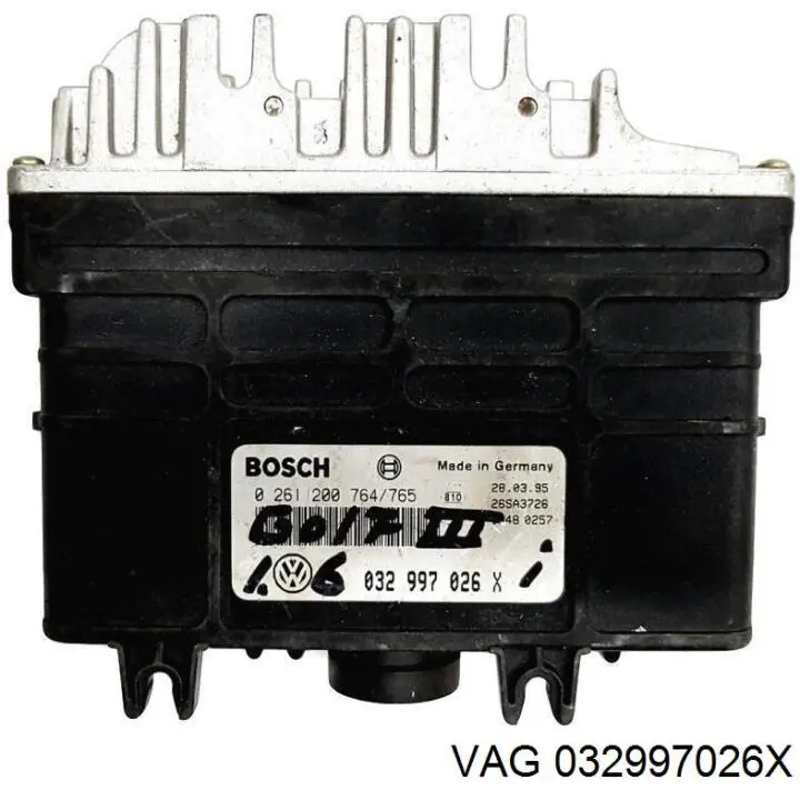 032997026X VAG Módulo de direção (Centralina eletrônica) de motor
