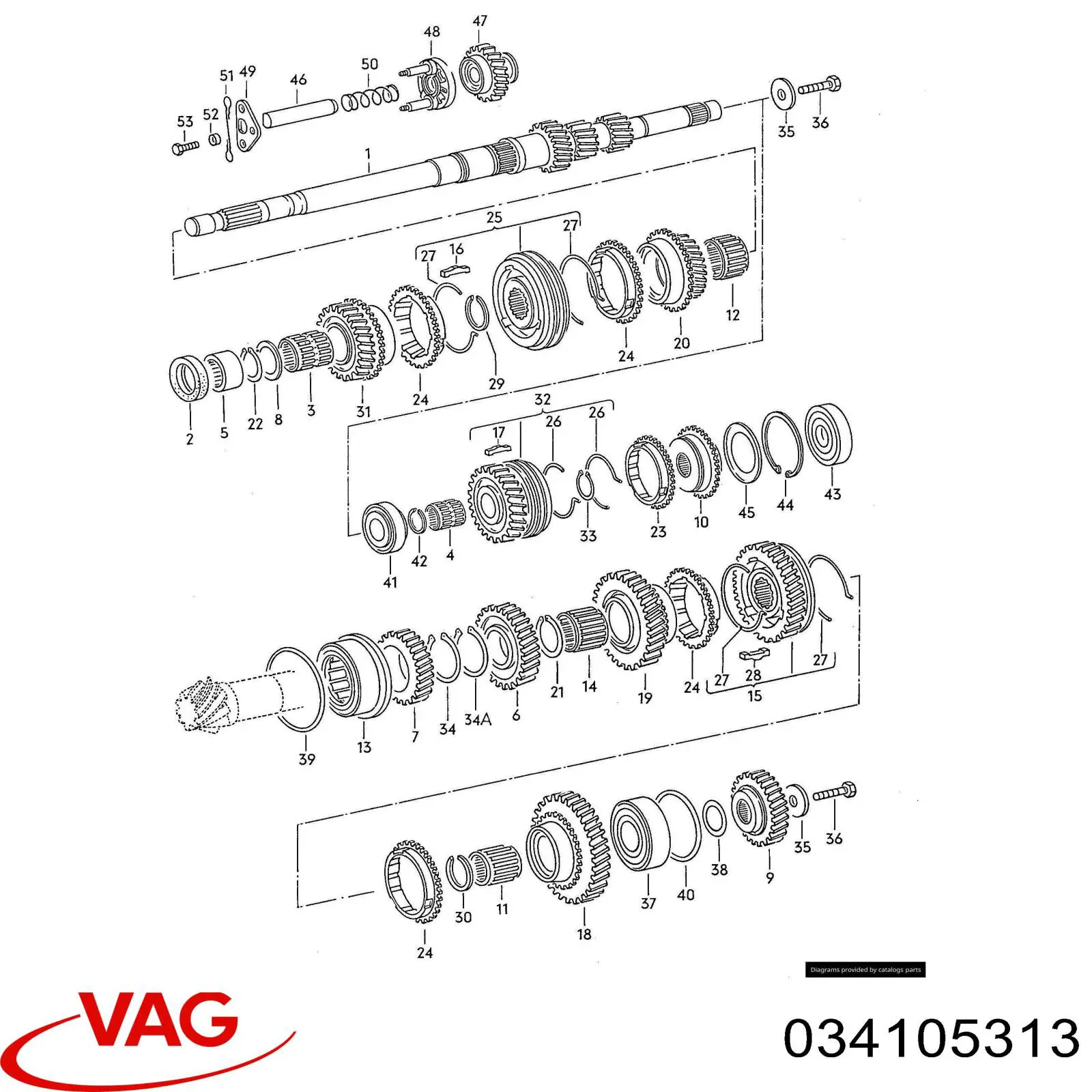 Kit de embraiagem (3 peças) VAG F2122852 preço, a partir de 106,24 USD