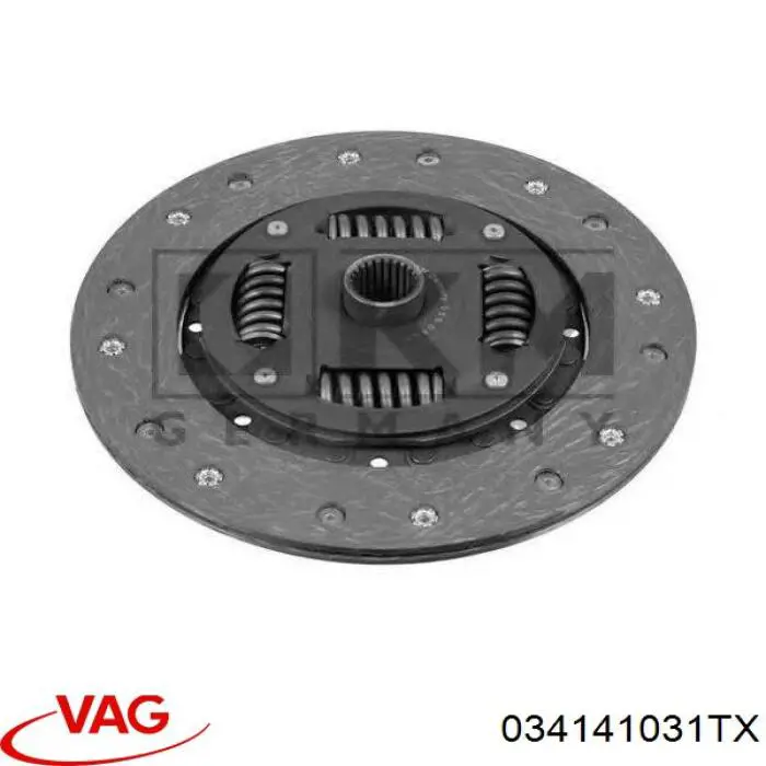 Disco de embraiagem VAG 034141031TX preço, a partir de 60,88 USD