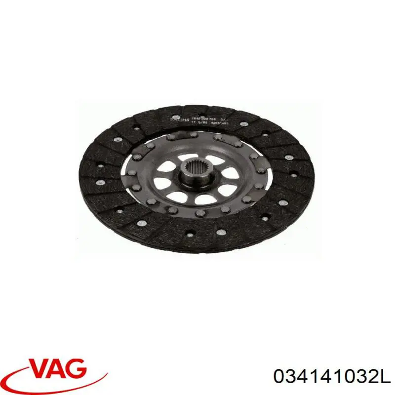 Disco de embraiagem 6088 Sassone