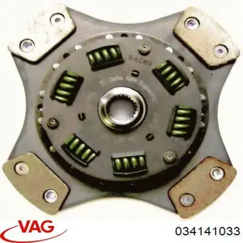 Compre 034141033 VAG Disco de embraiagem