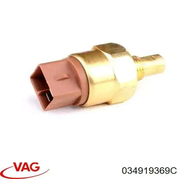Compre 034919369C VAG Sensor de temperatura do fluido de esfriamento (de ativação de ventilador do radiador)
