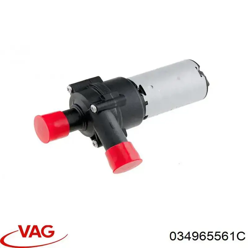 Compre 034965561C VAG Bomba de água (bomba) de esfriamento, adicional elétrica
