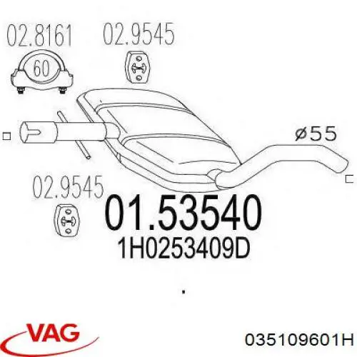 Válvula de admissão 4115S Freccia