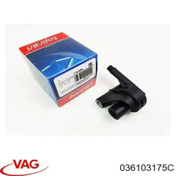 Válvula PCV de ventilação dos gases de cárter VAG 036103175C preço, a partir de 28,64 USD