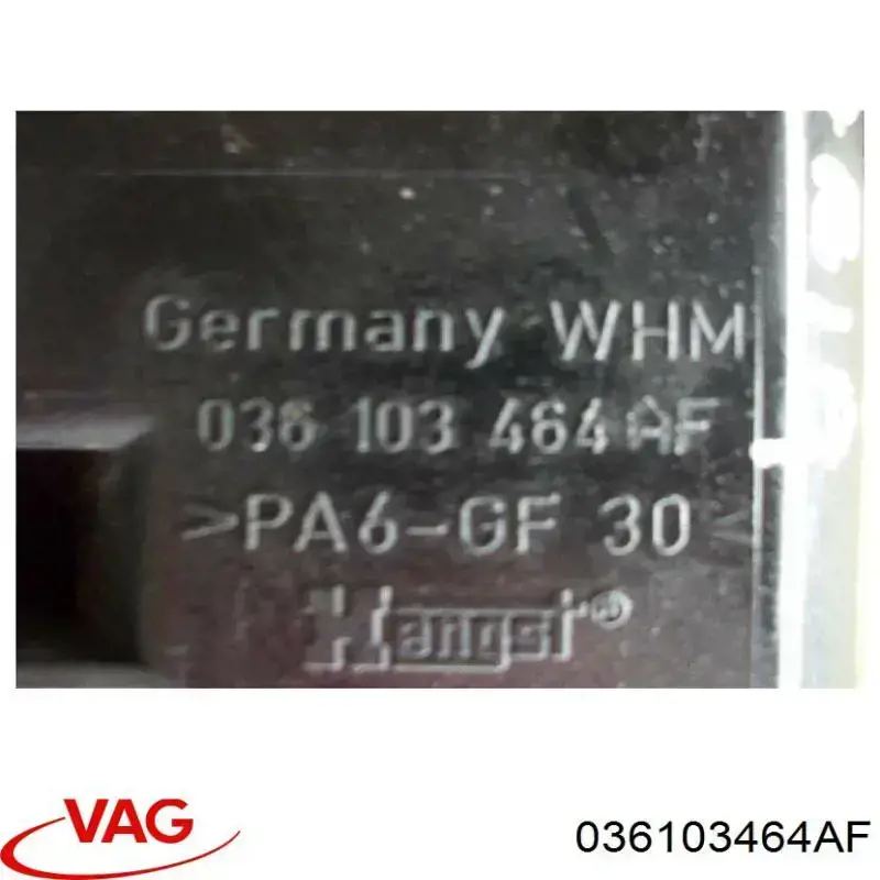 Compre 036103464AF VAG Separador de óleo (separador) do sistema de ventilação de cárter