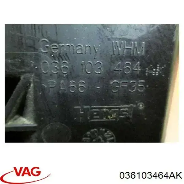 Válvula PCV de ventilação dos gases de cárter VAG 036103464AK preço, a partir de 68,50 USD