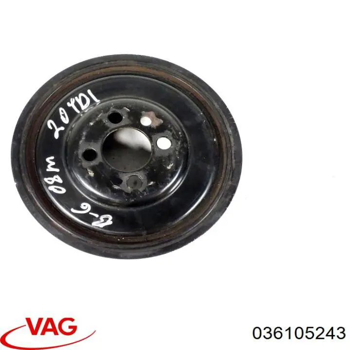 Compre 036105243 VAG Polia de cambota