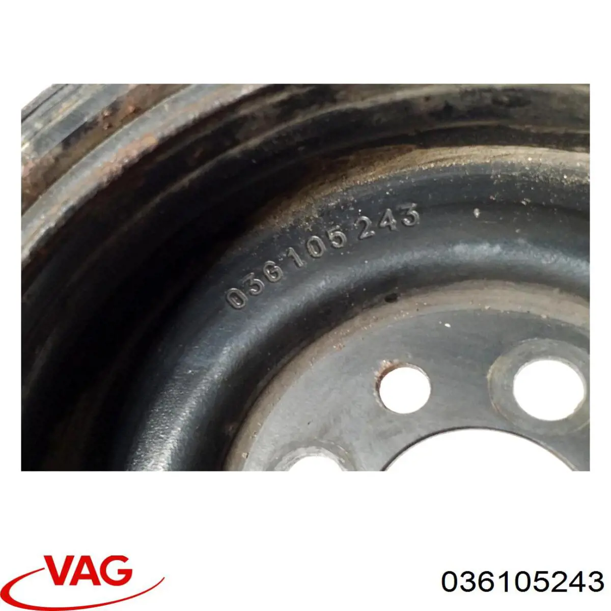 Polia de cambota 036105243 VAG