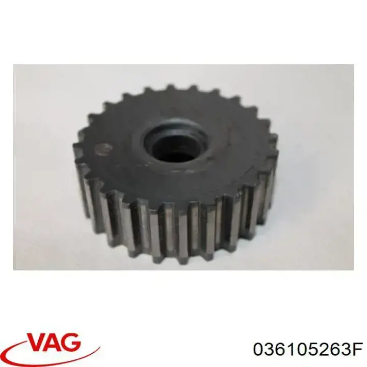 Compre 036105263F VAG Engrenagem de cadeia da roda dentada de acionamento de cambota de motor