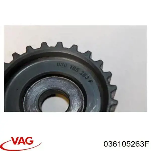 Engrenagem de cadeia da roda dentada de acionamento de cambota de motor VAG 036105263F preço, a partir de 65,27 USD