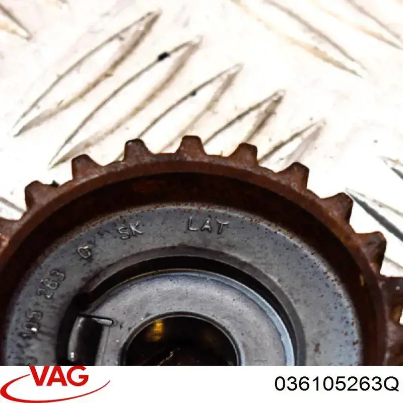 Compre 036105263Q VAG Polia de cambota