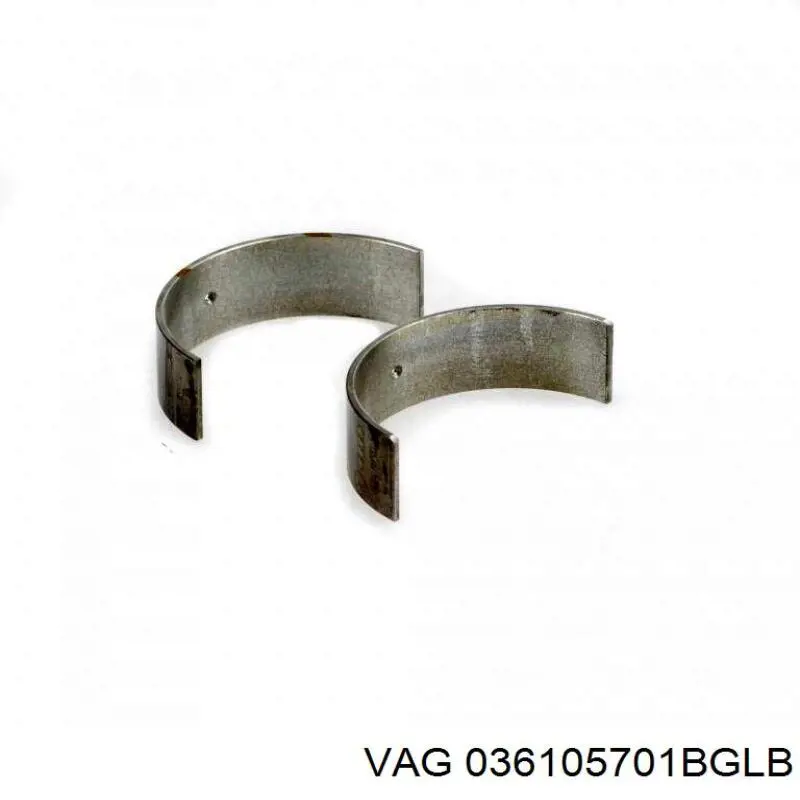 Folhas inseridas de cambota de biela, kit, padrão (STD) VAG 036105701BGLB preço, a partir de 13,46 USD