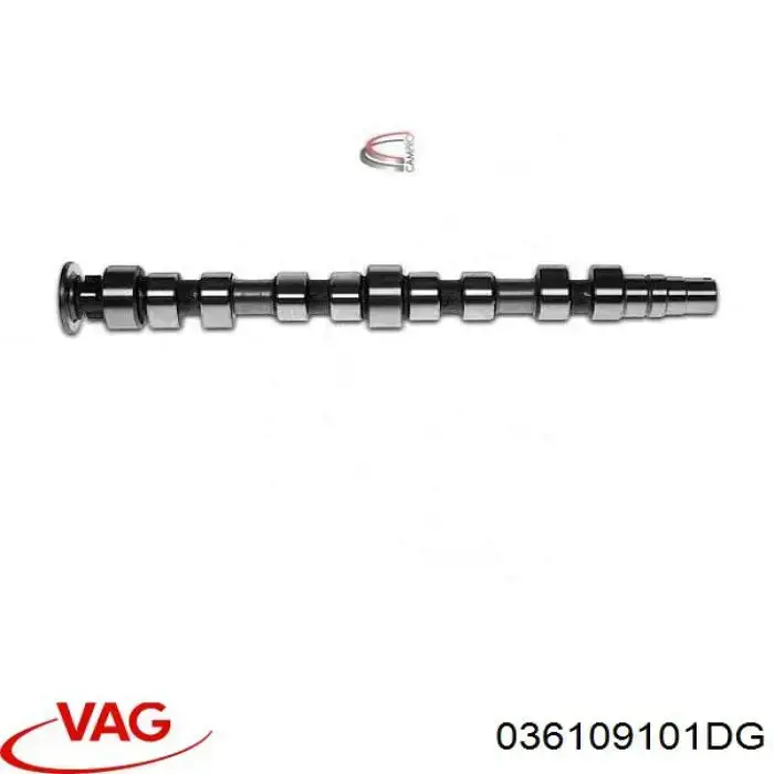 036109101DG VAG Árvore distribuidora de motor de admissão