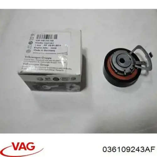 Rolo de reguladora de tensão da correia do mecanismo de distribuição de gás VAG 036109243AF preço, a partir de 32,16 USD