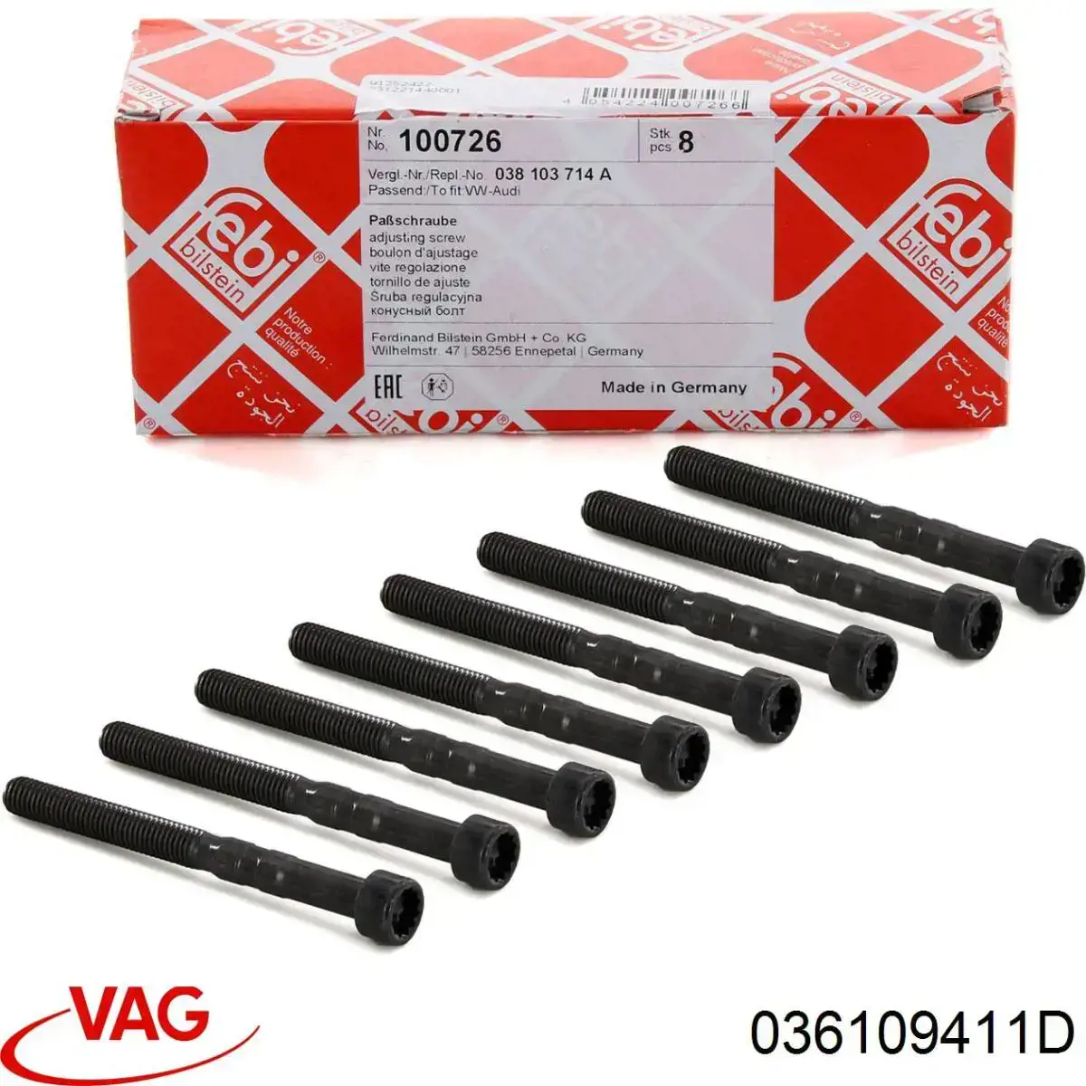 Compre 036109411D VAG Balanceiro de válvula (balanceiro de válvulas)