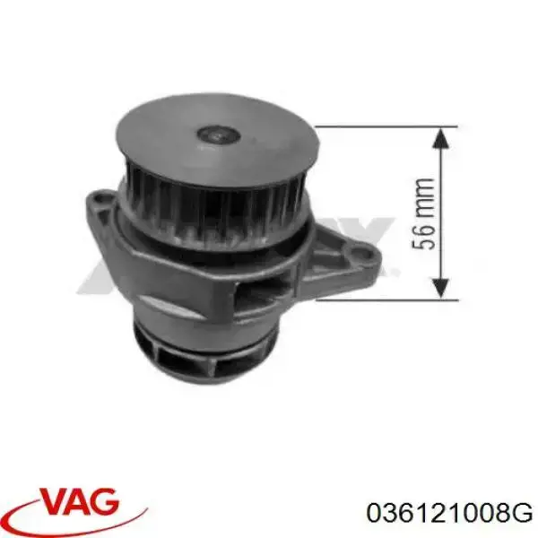 036121008G VAG Bomba de água (bomba) de esfriamento