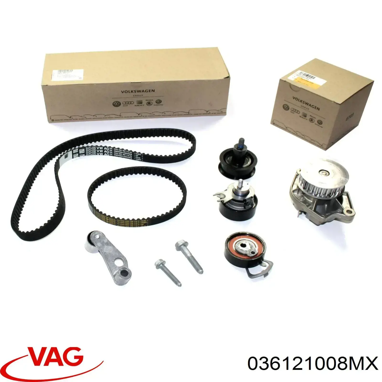 Compre 036121008MX VAG Bomba de água (bomba) de esfriamento