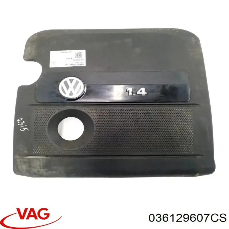 036129607CS VAG Caixa de filtro de ar