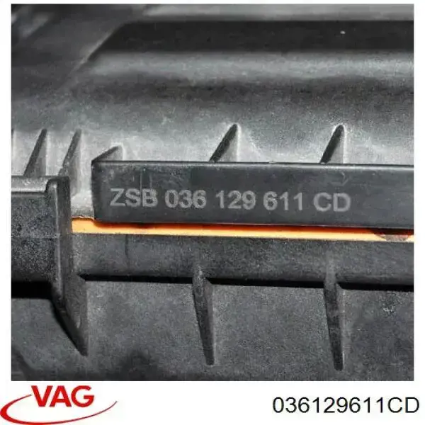 036129611CD VAG Caixa de filtro de ar