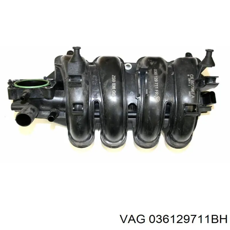 036129711BH VAG Tubo coletor de admissão