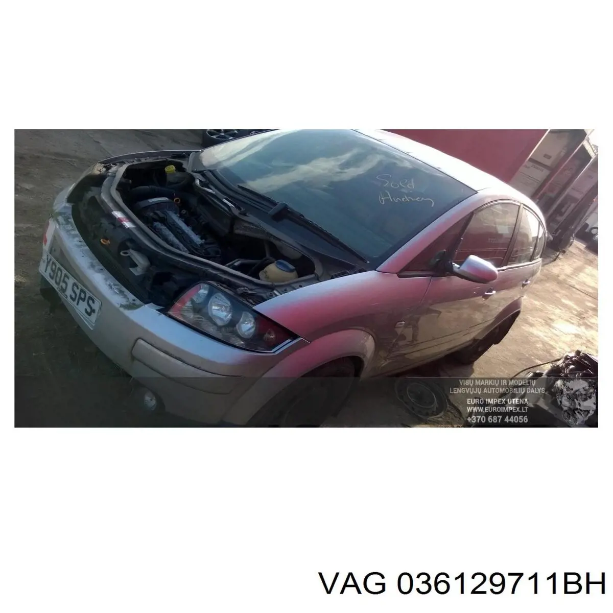 Compre 036129711BH VAG Tubo coletor de admissão