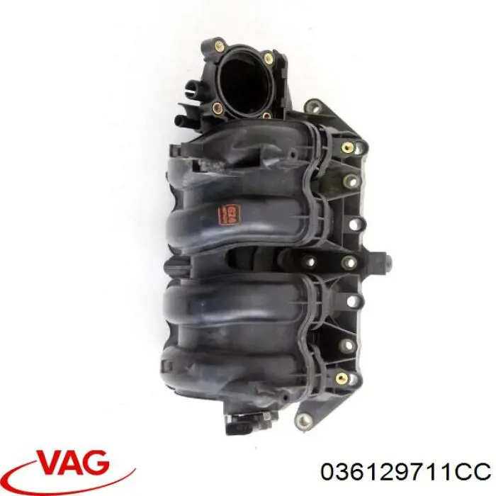 036129711CC VAG Tubo coletor de admissão