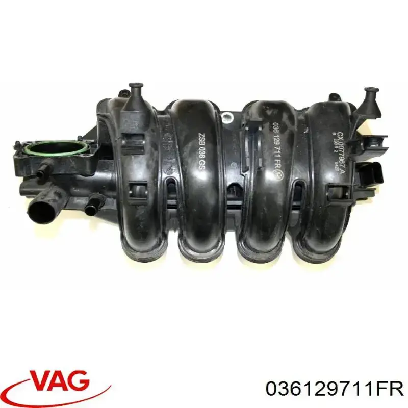 036129711FR VAG Tubo coletor de admissão