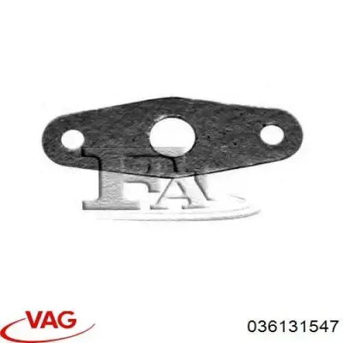 036131547 VAG Vedante de válvula EGR de recirculação