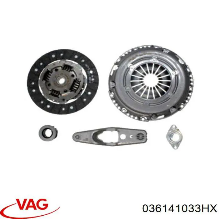 Compre 036141033HX VAG Disco de embraiagem