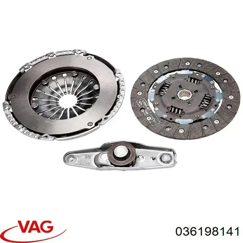 Compre 036198141 VAG Kit de embraiagem (3 peças)