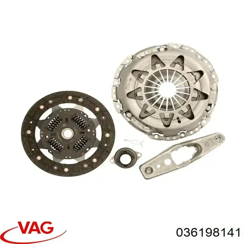 Kit de embraiagem (3 peças) VAG 036198141 preço, a partir de 168,75 USD