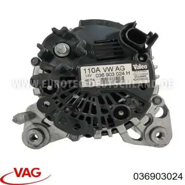 Gerador VAG 036903024 preço, a partir de 170,26 USD