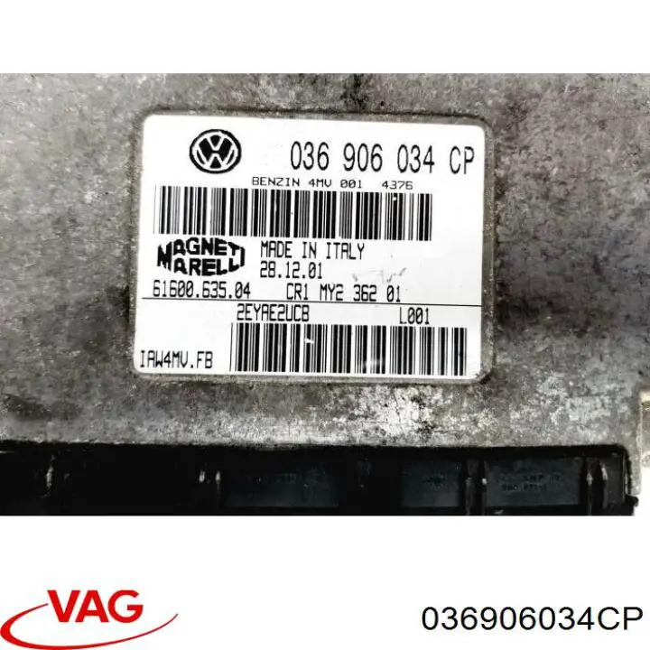 Módulo de direção (Centralina eletrônica) de motor VAG 036906034CP preço, a partir de 86,83 USD