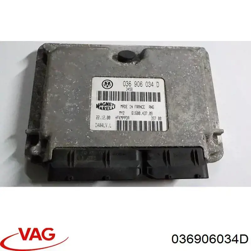 036906034D VAG Módulo de direção (Centralina eletrônica) de motor
