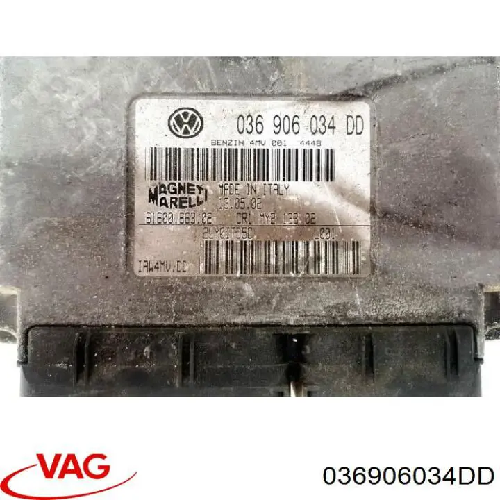 036906034DD VAG Módulo de direção (Centralina eletrônica) de motor