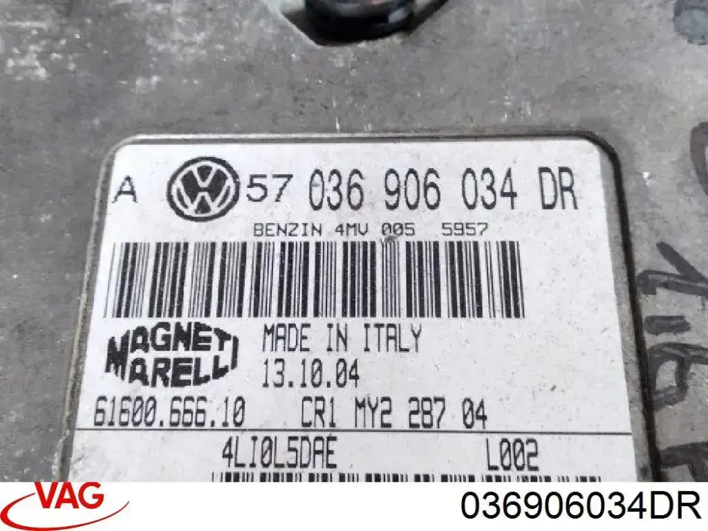 Módulo de direção (Centralina eletrônica) de motor VAG 036906034DR preço, a partir de 132,80 USD