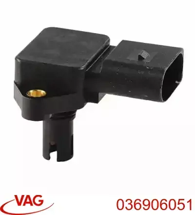 Compre 036906051 VAG Sensor de pressão no coletor de admissão, MAP