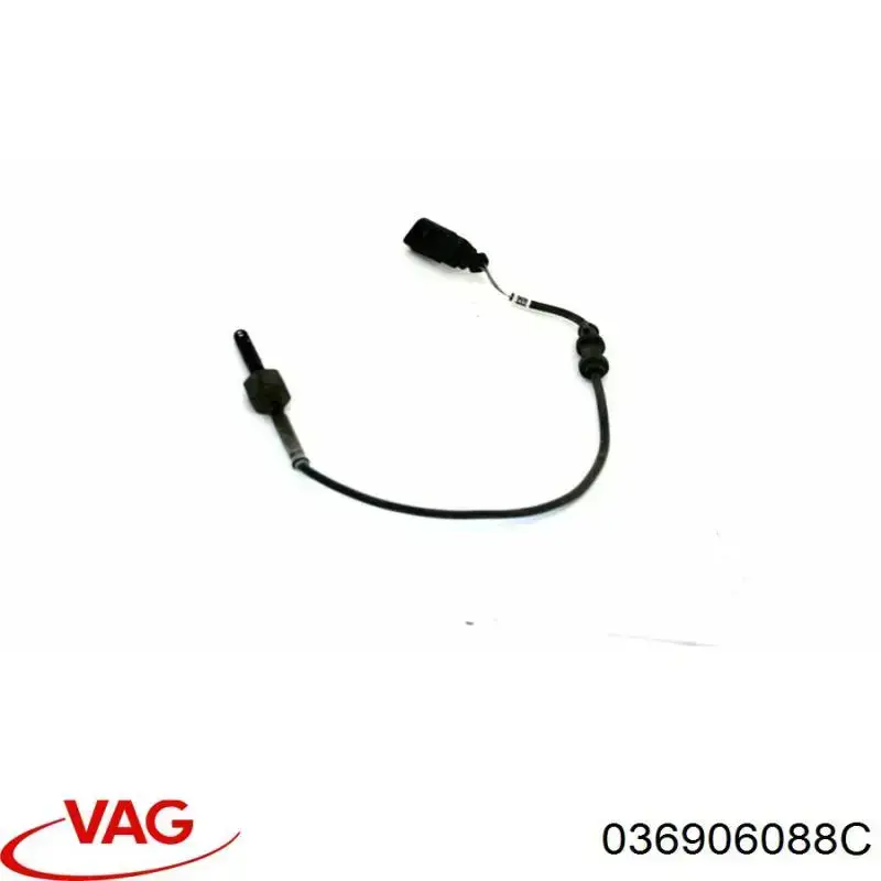 036906088C VAG Sensor de temperatura dos gases de escape (GE), depois de catalisador