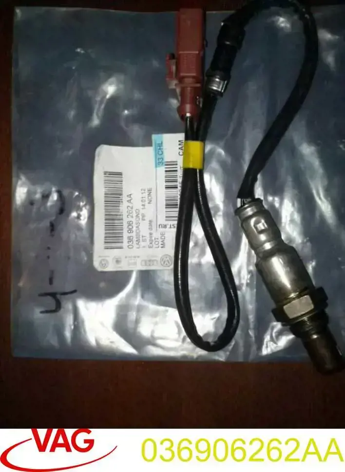 036906262AA VAG Sonda lambda, sensor de oxigênio até o catalisador
