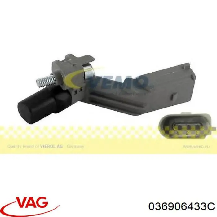 036906433C VAG Sensor de posição (de revoluções) de cambota